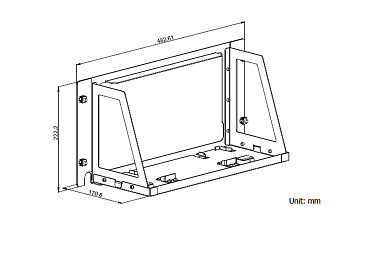 Комплект для установки в стойку Rigol MSO5000-RM